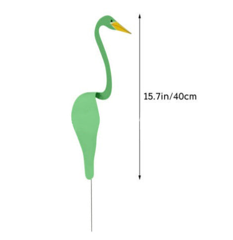 Frendorf | Wirbelnder Flamingo im Garten