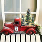 Frendorf | Roter Bauernhof-LKW Weihnachten Dekorationen