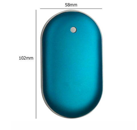 Frendorf | 2x Wiederaufladbare Handwärmer mit Powerbank