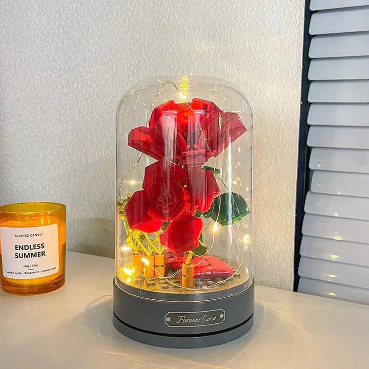 Frendorf | LegoBloom - Kreative Lego Rose-Spieldose