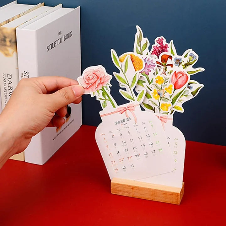 Frendorf | Bloomy - 2024 Blühende Blumen Tischkalender