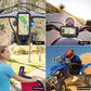 Frendorf | RideCharge Pro – Wasserdichter Handyhalter mit USB und 15W kabellosem Laden für Fahrrad und E-Bike