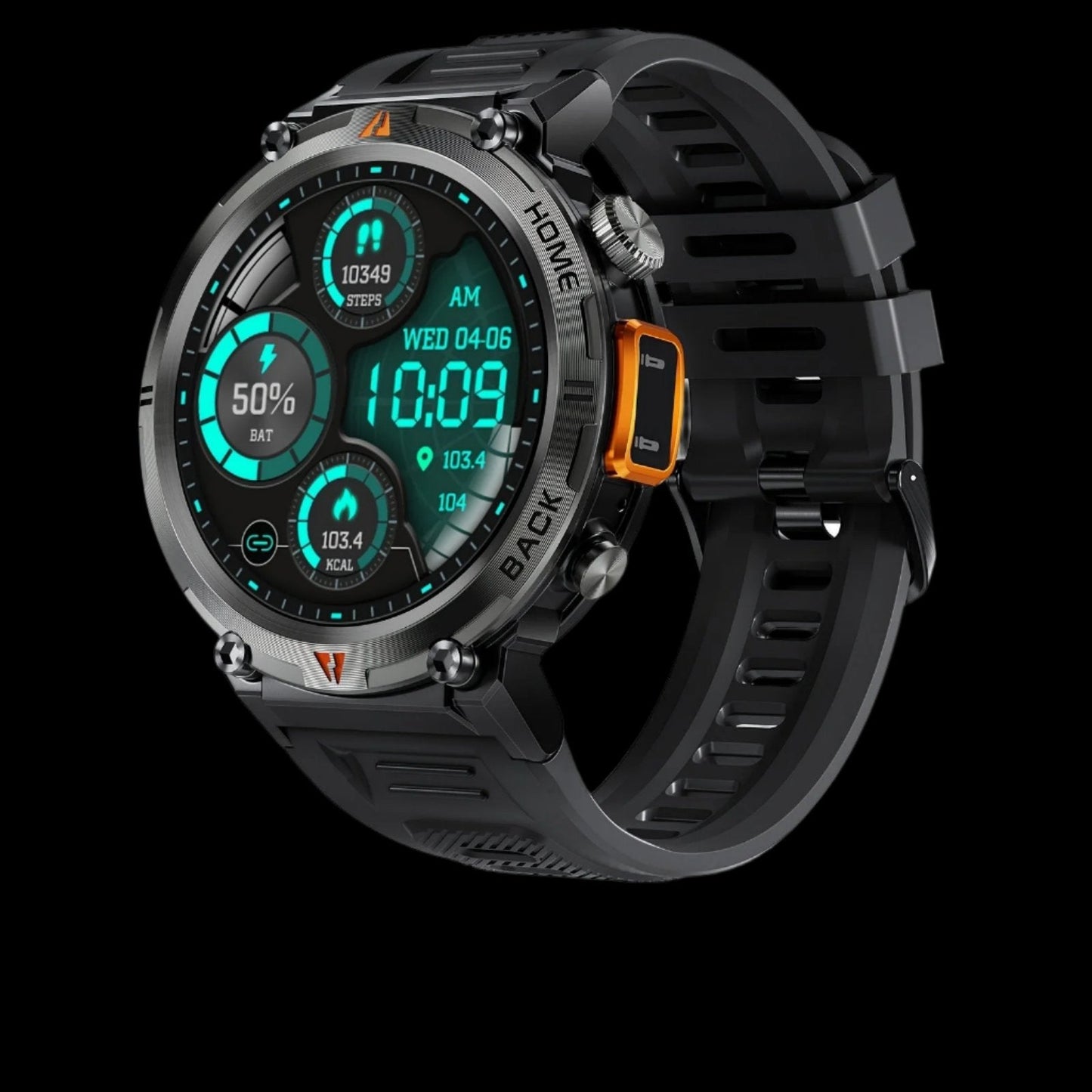 Frendorf | Leo - Taktische LED Fitness Smartwatch
