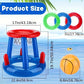 Frendorf | Aufblasbares Pool-Basketball-Set – Hoop, Ball und Ringe inklusive