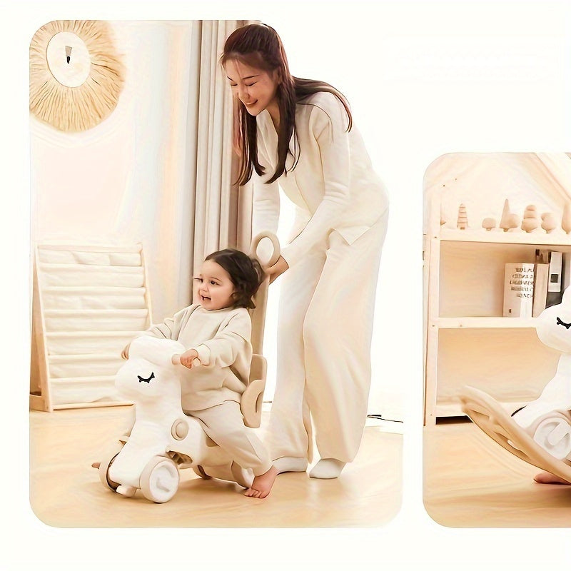 Frendorf | 2-in-1 Baby Schaukelpferd und Balancierbike - Sicheres und Spaßiges Spielzeug