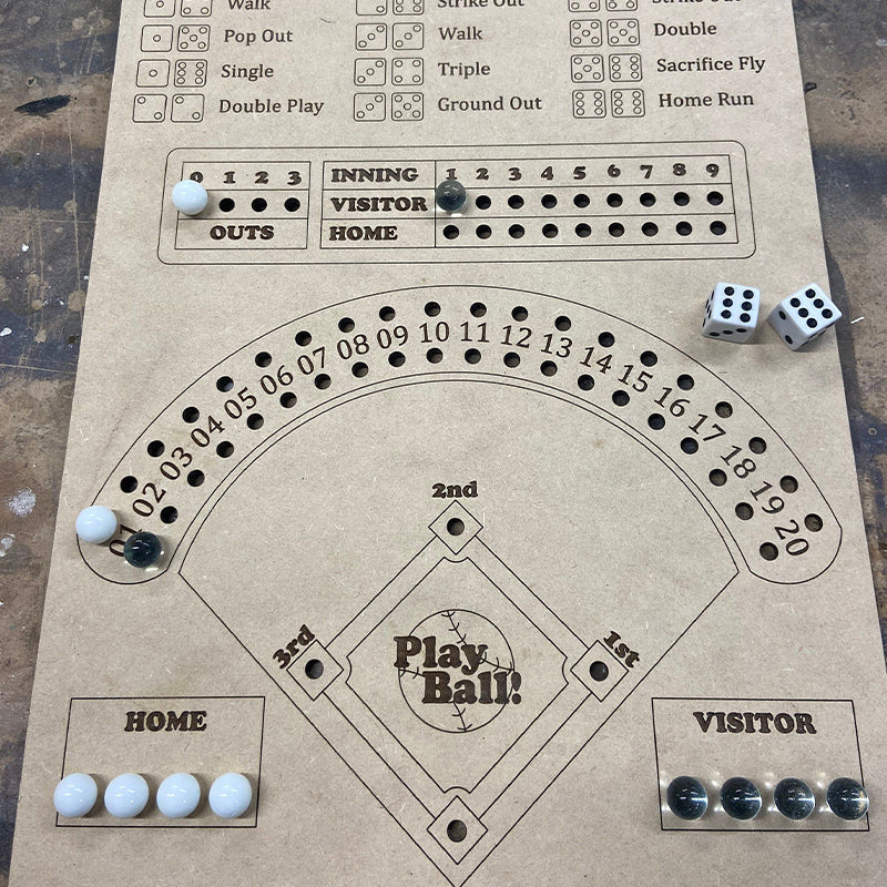 Frendorf | Baseball Würfelbrettspiel