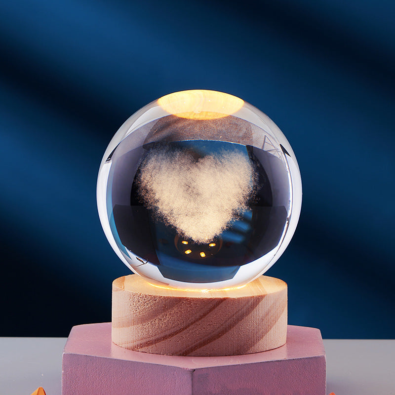 Frendorf | 3D Kristallkugel Nachtlampe