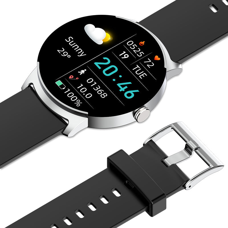 Frendorf | BCKS02 Blutzucker messen Blutsauerstoff Blutdruck Herzfrequenz Bluetooth Smartwatch