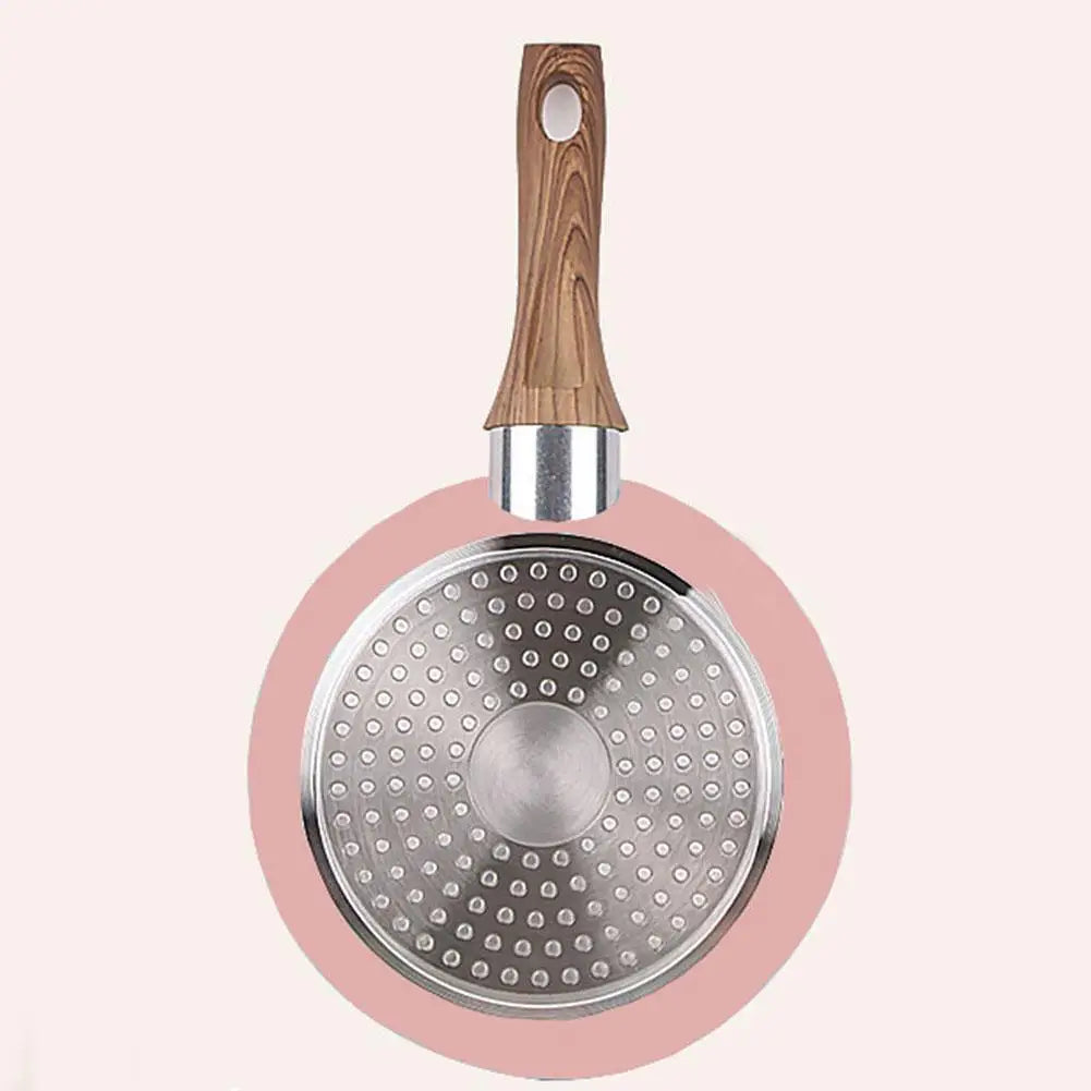 Aluminium Antihaft Medizinischer Stein Bratpfanne Küchen Topf Kochgeschirr