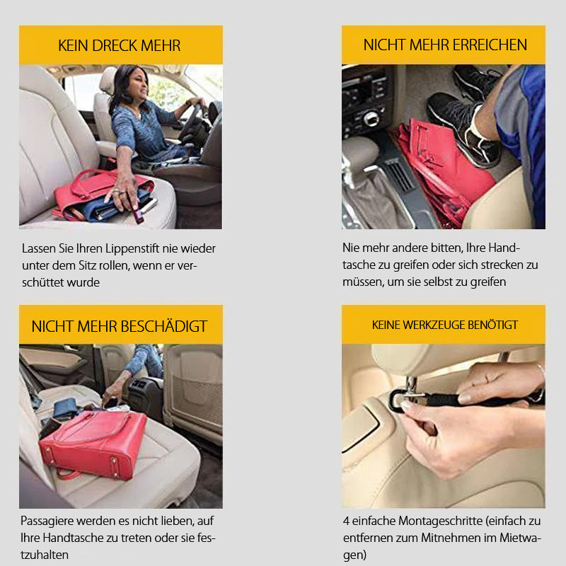 Frendorf | Autositz Aufbewahrungsnetz Haken Organizer