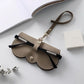 ShadeShield Weiches Leder-Sonnenbrillenetui