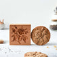 Frendorf | Holzplätzchenform Set | Gravierte Backstempel | Lebkuchen & Keks Presse