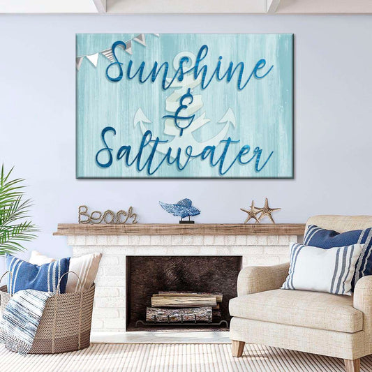 Frendorf | Sonnenlicht und Salzwasser Wandkunst