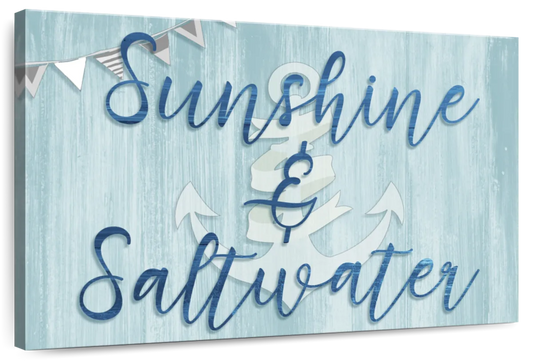 Frendorf | Sonnenlicht und Salzwasser Wandkunst