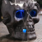 1pc LED Wasserfall Drache Räuchergefäß Schädel Backflow Räuchergefäß Halloween Wohnkultur Aromatherapie (Ohne Räucherwerk)