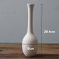 1 Stück Weiß Frosted Keramikvase Ornamente Wohnkultur Keramik Blumen vase Hochzeitsfotografie Requisiten