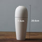 1 Stück Weiß Frosted Keramikvase Ornamente Wohnkultur Keramik Blumen vase Hochzeitsfotografie Requisiten