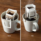 Frendorf | 1PC Kaffeefilterhalter Tragbarer Wiederverwendbarer Outdoor Tee Filter Drucker