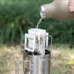 Frendorf | 1PC Kaffeefilterhalter Tragbarer Wiederverwendbarer Outdoor Tee Filter Drucker