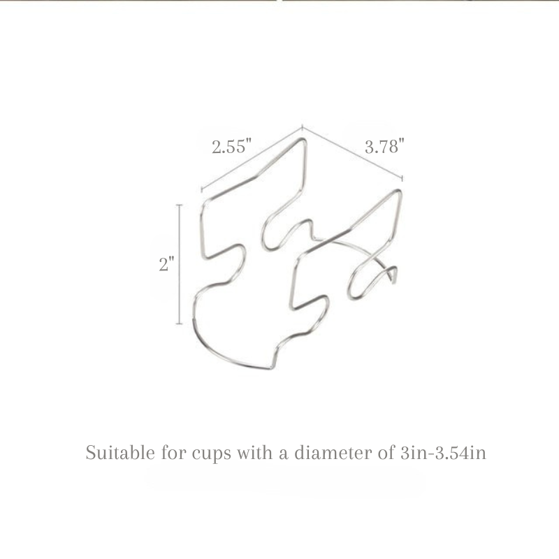 Frendorf | 1PC Kaffeefilterhalter Tragbarer Wiederverwendbarer Outdoor Tee Filter Drucker