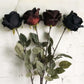 Frendorf | 1pcs Künstliche schwarze Rose