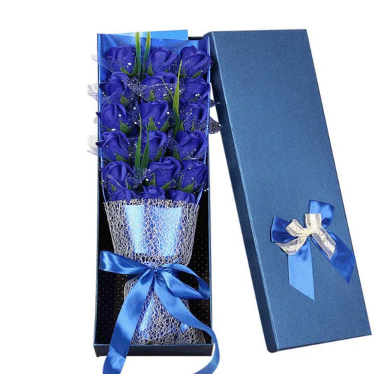 Frendorf | 1 Stück handgemäßer Rosen-Seifen-Blumenstrauß