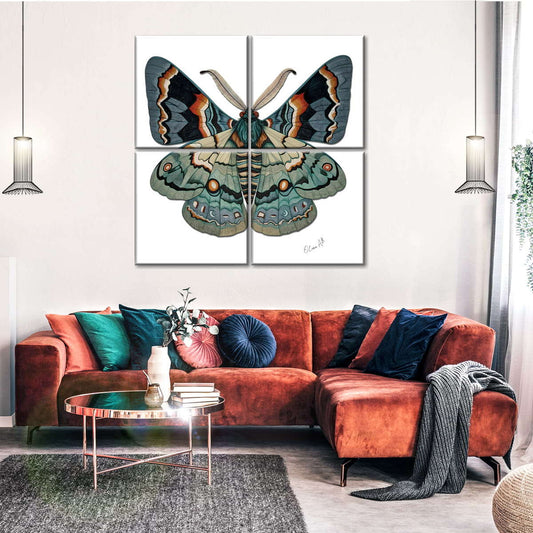 Frendorf | Heilige Symmetrie und die Metamorphose der Motte Wandkunst