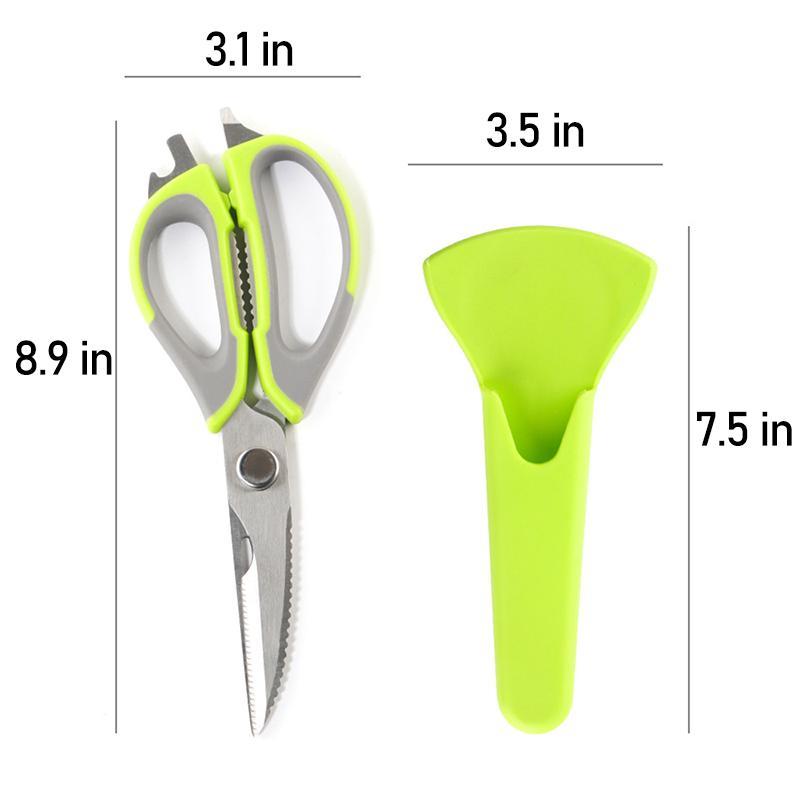 Frendorf | 8-in-1 Multifunktionale Küchenschere