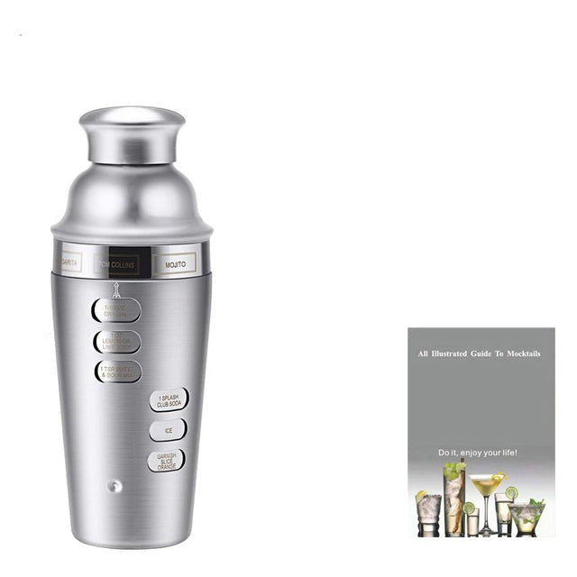 Frendorf | 2-6Stück Amerikanischer Stil Boston Edelstahl Shaker Cocktail Shaker