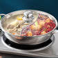 Frendorf | 2 in 1 Geteilter Hot Pot mit Deckel