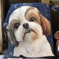 Shih Tzu Hund Decke