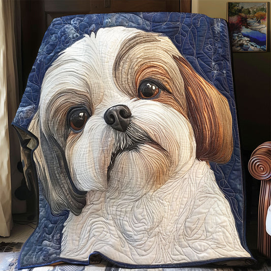 Shih Tzu Hund Decke