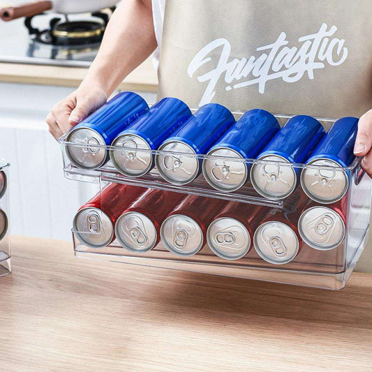 Frendorf | 2-Tier Rolling Transparent Organizer Halter