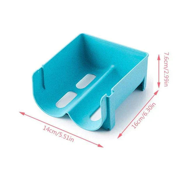 Frendorf | 2-Tier Rolling Transparent Organizer Halter