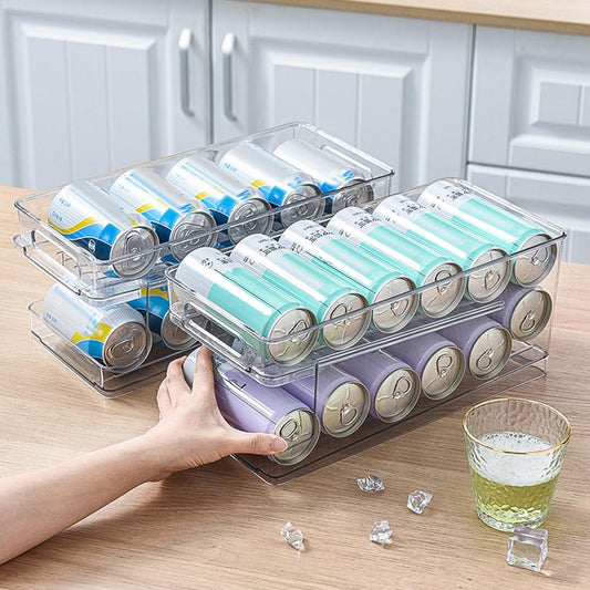 Frendorf | 2-Tier Rolling Transparent Organizer Halter