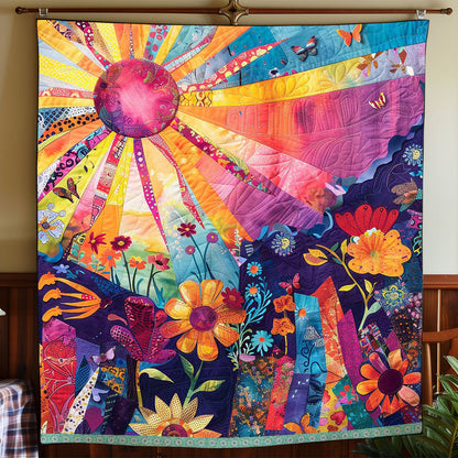 Hippie Sonnenstrahlen Quilt