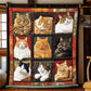Sleeping Cat Collection Quilt
