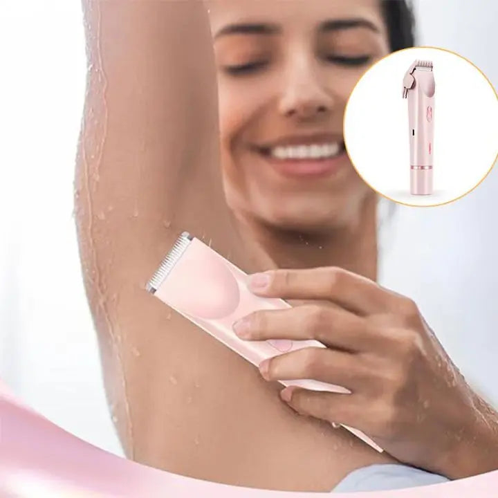 Frendorf | 2-in-1 Damen-Trimmer – Sanft & präzise für Gesicht & Körper