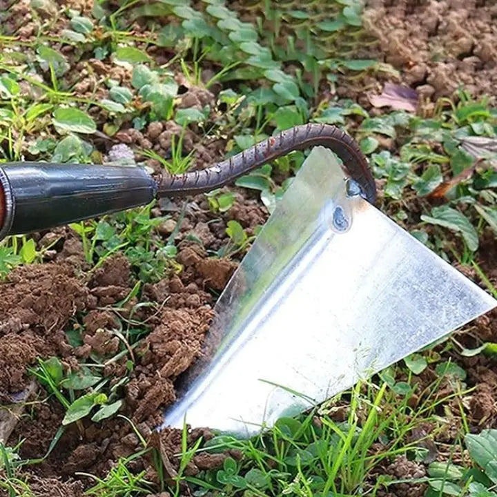 Frendorf | 2-in-1 Edelstahl Dreieck Unkrautentferner & Bodenlockerer