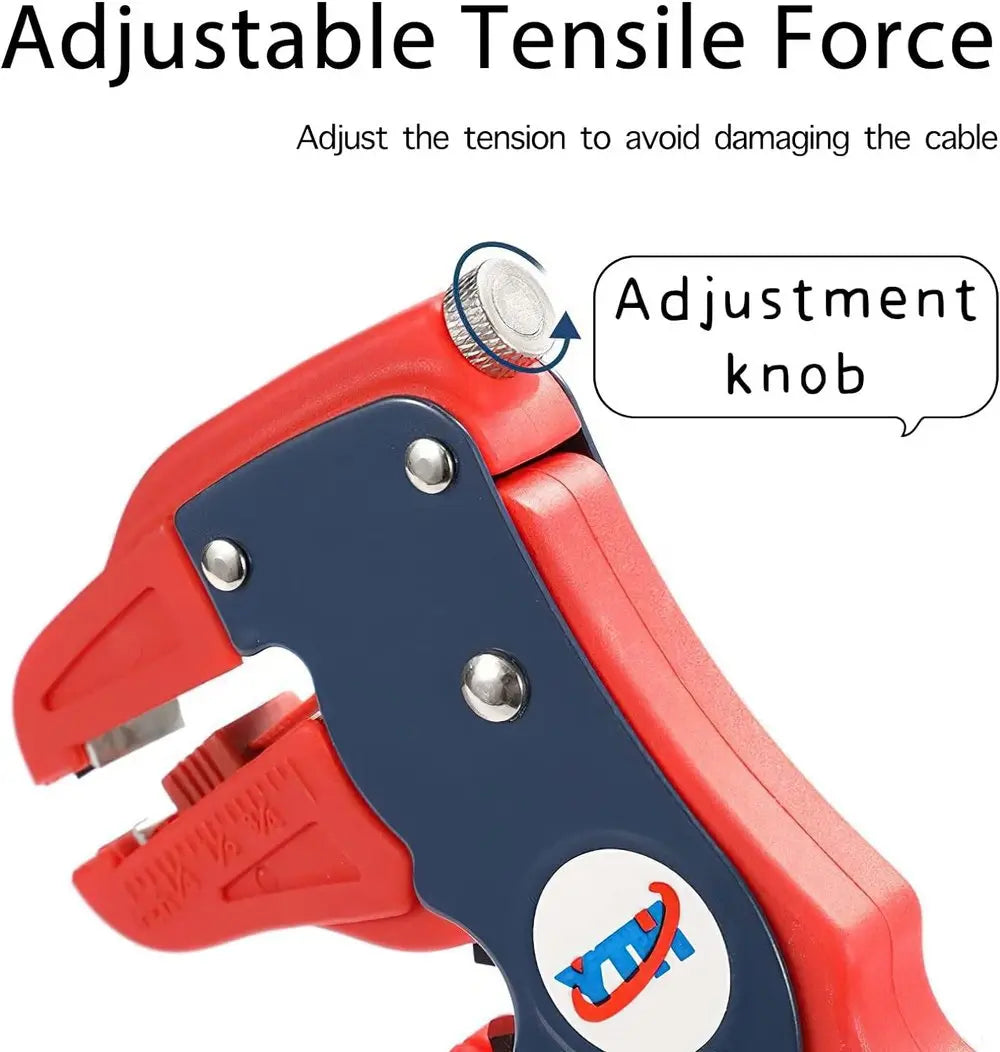 Frendorf | 2-in-1 Profi-Kabelabisolierer & Schneidwerkzeug – Für präzise & saubere Elektromontagen