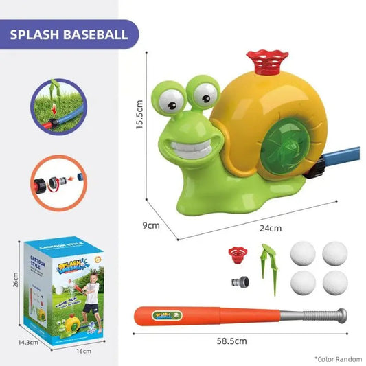 Frendorf | 2-in-1 Wasserspiel & Baseball-Set – Outdoorspaß für Kinder