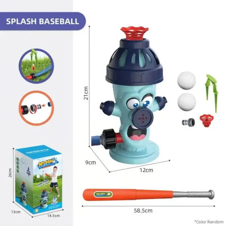 Frendorf | 2-in-1 Wasserspiel & Baseball-Set – Outdoorspaß für Kinder