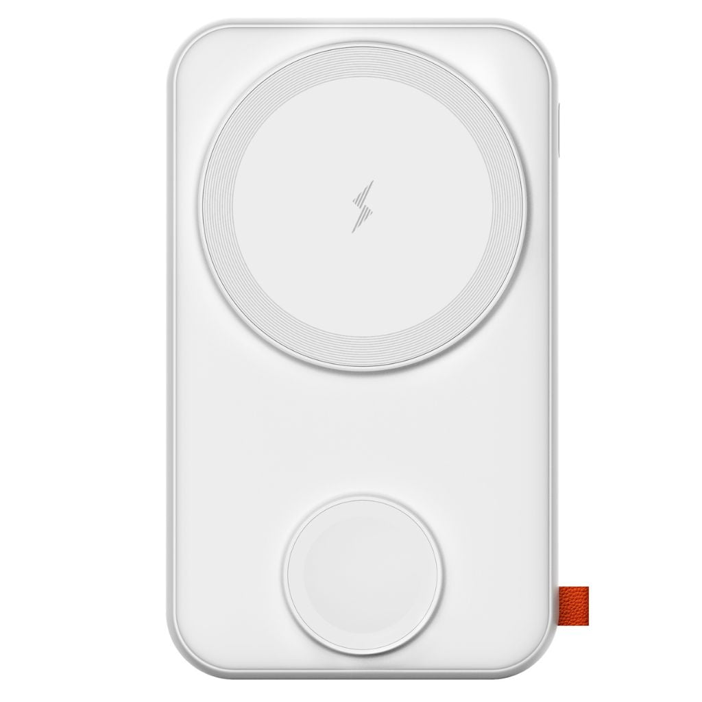 Frendorf | 2-in-1 PowerBank mit PD 20W Schnellladung, Kabellosem Laden & LED-Display – 10.000mAh, Kompakt, Für 4 Geräte