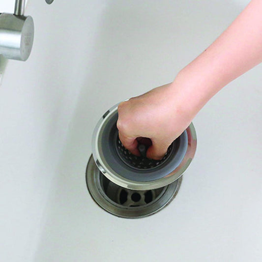 Frendorf | 2-in-1 Clog-frei Multi-Zweck Silikon Küchenbecken Abflussfilter und Stopper