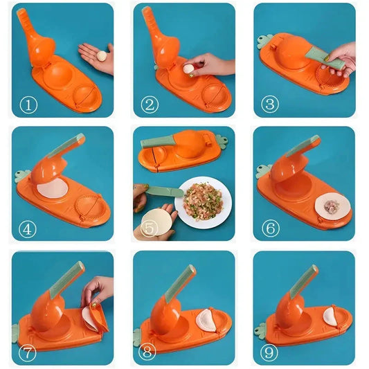Frendorf | 2-in-1 Teigtaschen Haut Artifact DIY Teigtaschen Maker