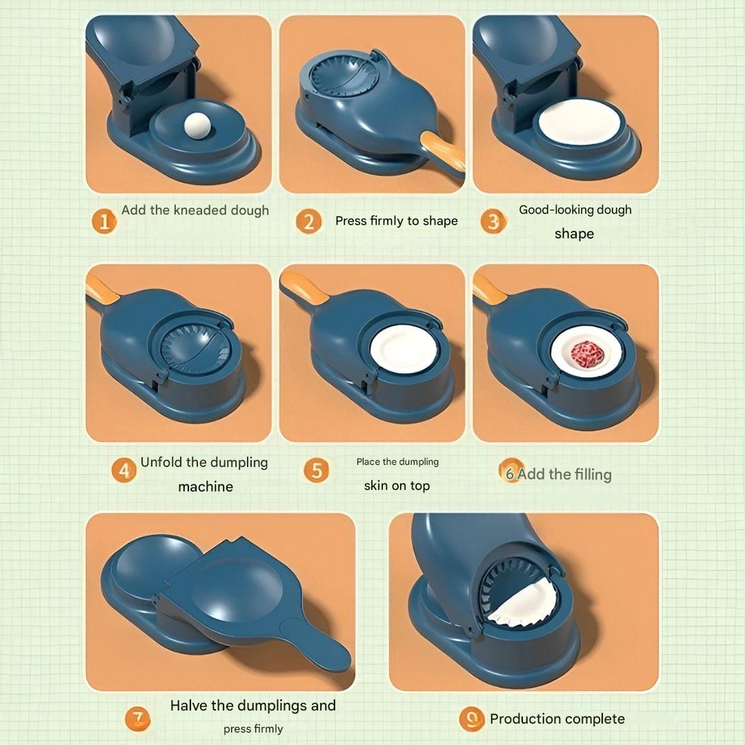 Frendorf | 2-in-1 Teigwarenmaschine – DumplingMaster