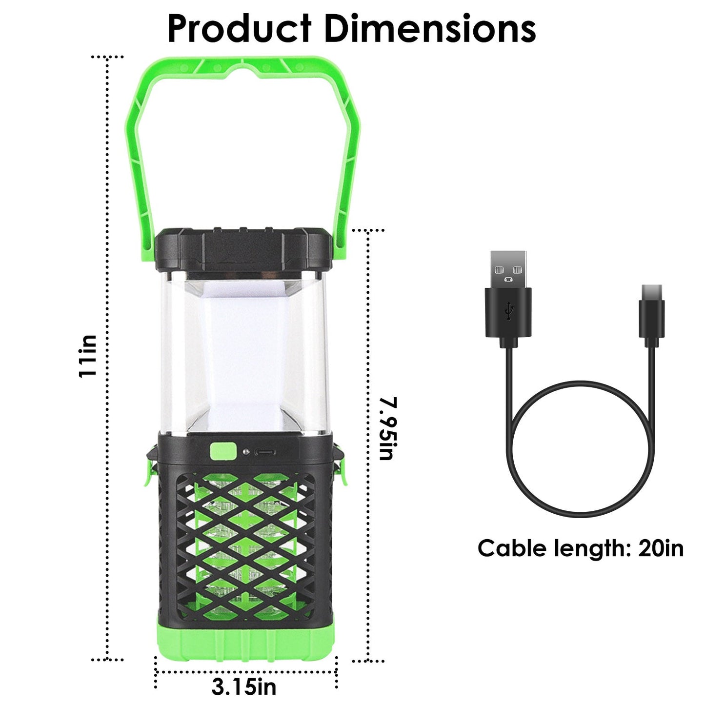 Frendorf | 2-in-1 Elektrische Mückenfängerlampe Fliegen Bug Zapper