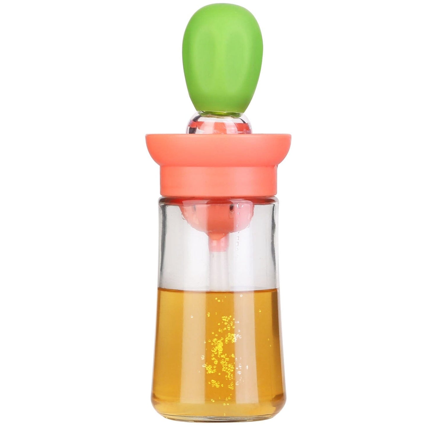 Frendorf | 2-in-1 Glas-Olivenölspender mit Silikon-Tropfer