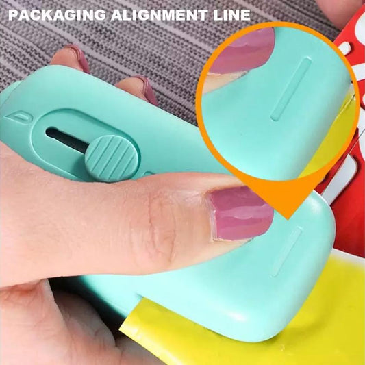 Frendorf | 2-in-1 Heißsiegel- und Schneidegerät Mini Taschenversiegeler