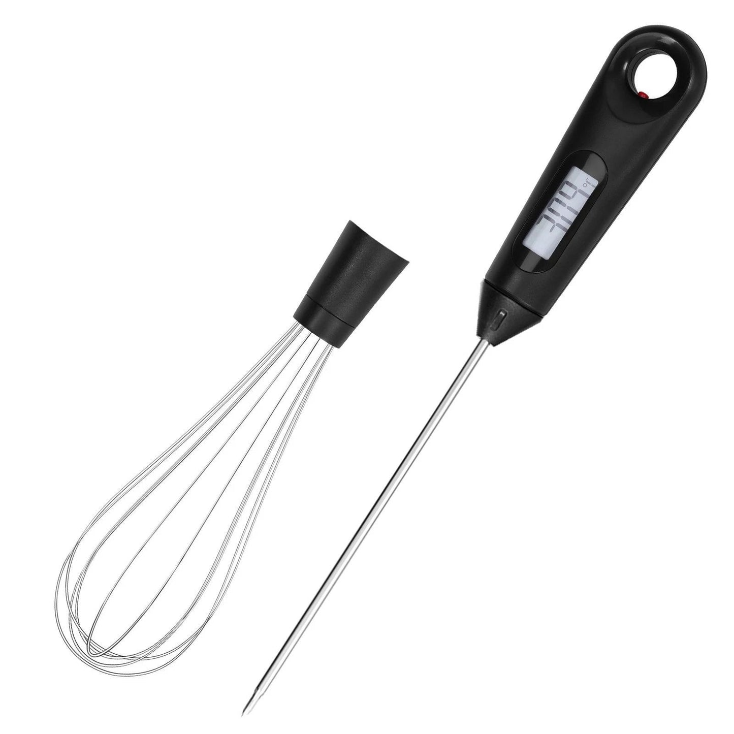 Frendorf | 2-in-1 Sofort-Lese Lebensmittelthermometer und Eierbesen
